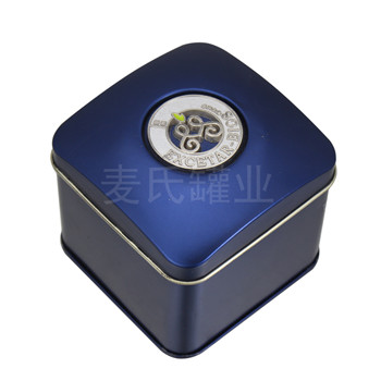 正方形蟲草精片鐵盒制作,熱銷冬蟲草鐵盒包裝廠