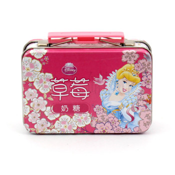 手提奶糖鐵盒,金屬糖果包裝盒,軟糖鐵盒加工廠